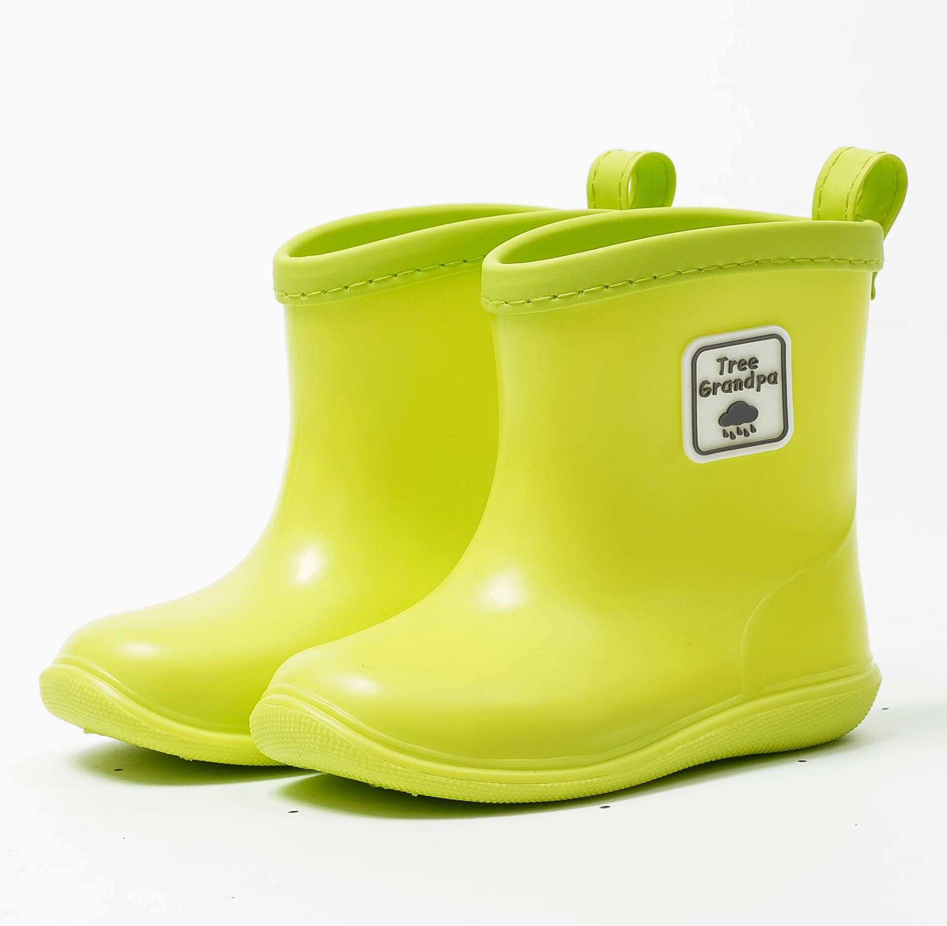 Core Rainboots in Neon Green